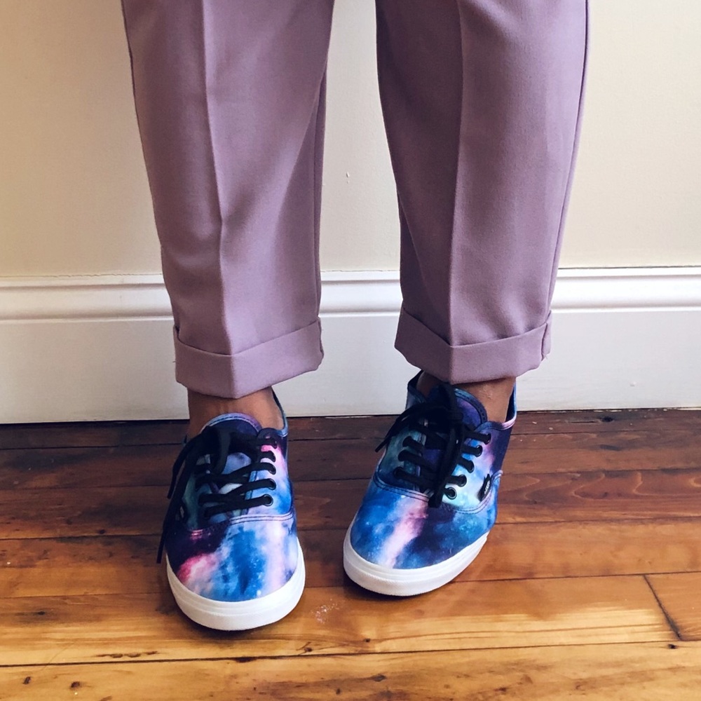 Vans Cosmic Galaxy Authentic Lo Pro Shoes